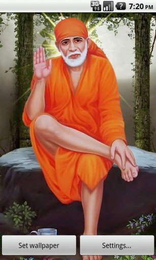 Sai Darshan Live Wallpaper截图3