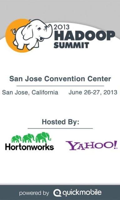 Hadoop Summit San Jose截图2