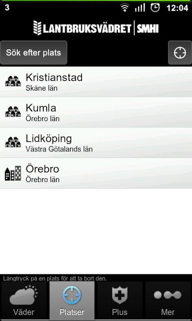 Lantbruksv&auml;dret SMHI截图3