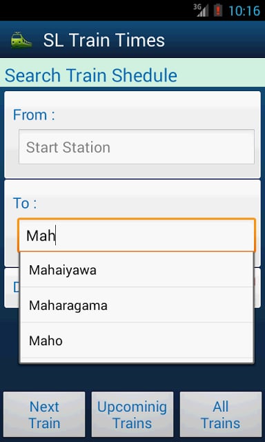 SriLanka Train Times截图9