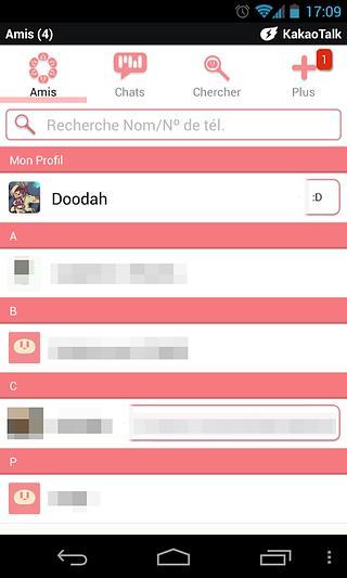 Kakao Talk Theme Pink by Doodah截图6