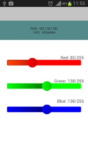 HTML CSS Color Picker截图1