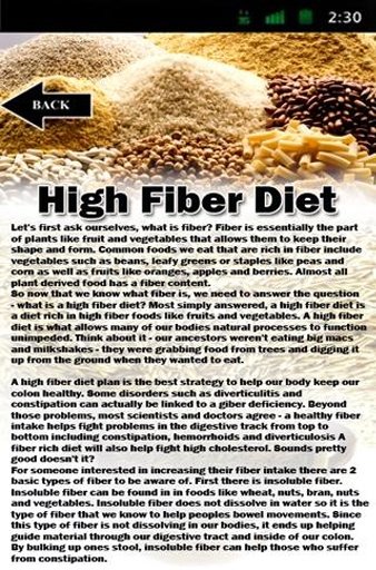 High Fiber Diet截图6