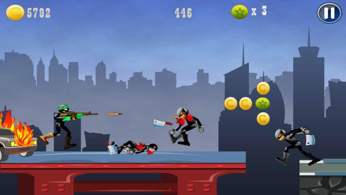 Angry Stickman Assassin Sniper截图3