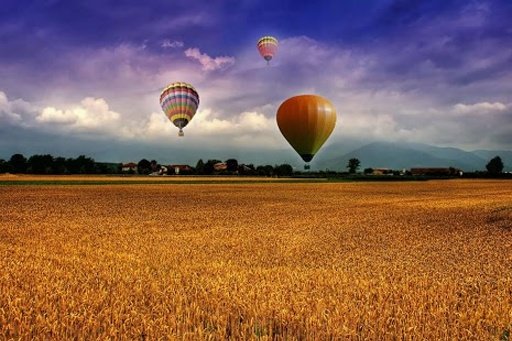 Hot air balloon HD wallpaper截图6