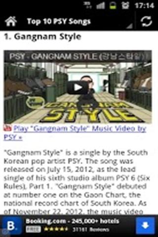 PSY Top 10 Songs截图6