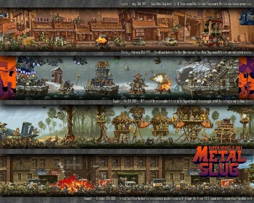 Metal Slug Games Free截图1