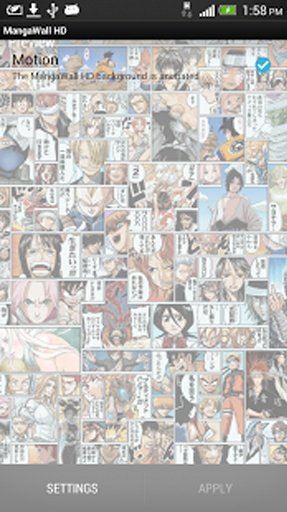 Manga Wall HD - live wallpaper截图2