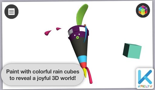 Rain Cubes 孩子们的色彩截图1