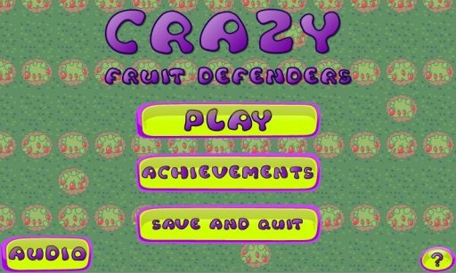 Crazy Fruit Defenders TD Free截图2