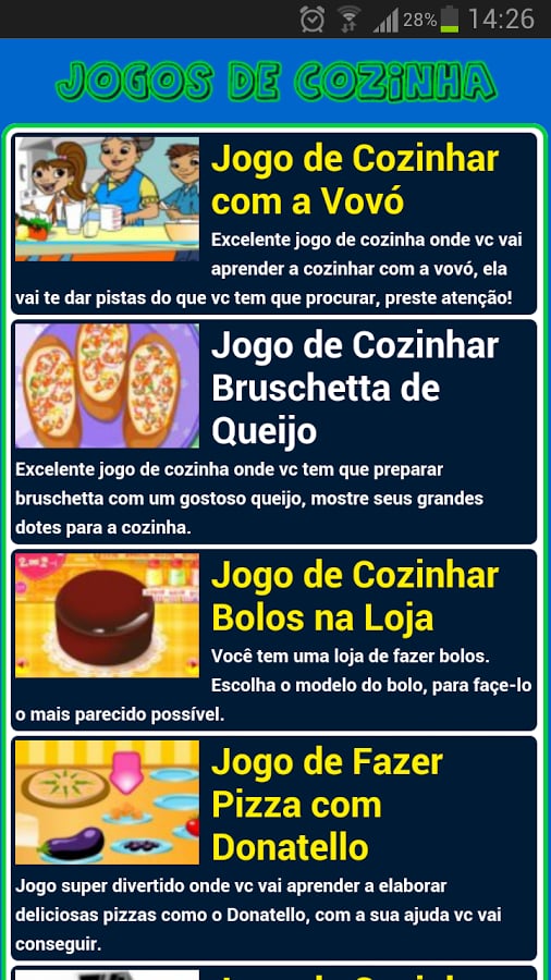 Jogos de Cozinha截图1