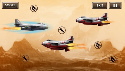 3D Jet Fighter Combat截图5