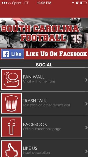 South Carolina Football STREAM截图1