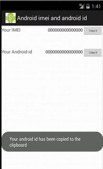 Android imei and android id截图3