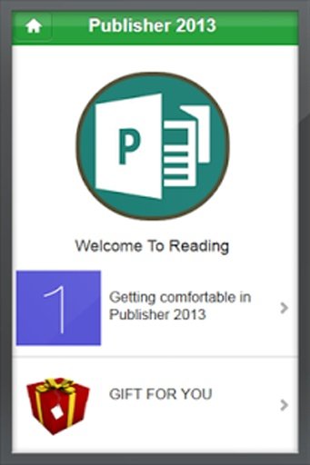 Publisher 2013 Tutorial截图9