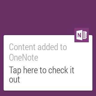 OneNote智能手表版截图1