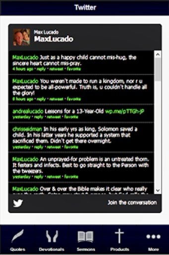Max Lucado Devotional Fan Pro截图1