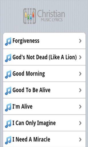 Christian Music Lyrics Videos截图3
