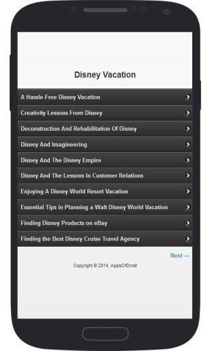 Disney Vacation截图3