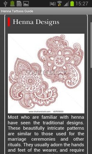 Henna Tattoos Guide截图1