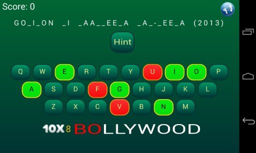 Bollywood game (Bolly Spot )截图9