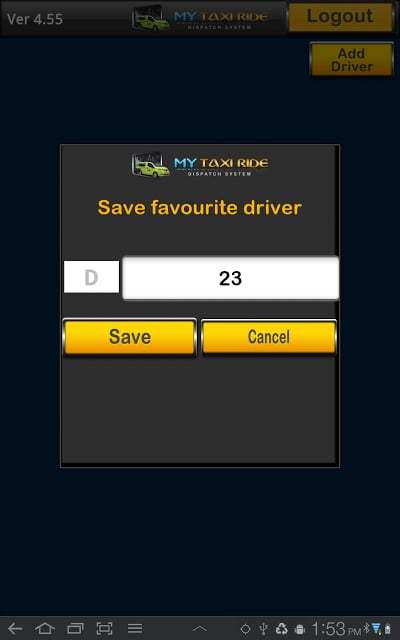 My Taxi Ride System截图3