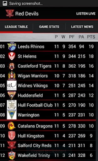 Salford Red Devils Official截图3