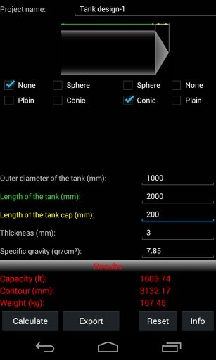 Tank Calculator Free截图2