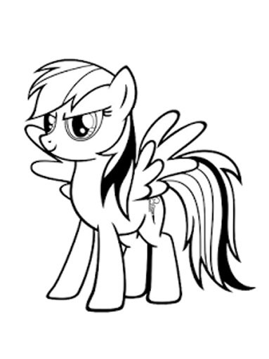 Little Princess Pony Coloring截图1