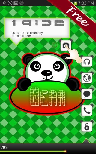 Panda Bear Go Locker截图3