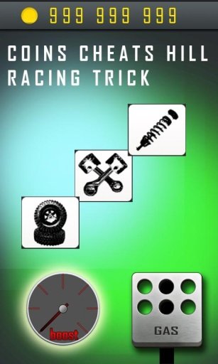 Coins Cheats Hill Racing Trick截图1