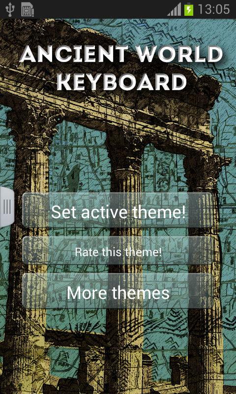 Ancient World Keyboard截图2