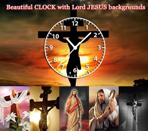 Jesus Clock Live Wallpaper截图5