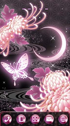 moonlight butterfly Theme截图6