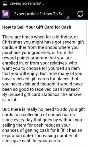 How To Sell Gift Cards - Tips截图3