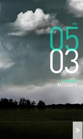 [Tia Lock] Sky_Cloudy Theme截图2