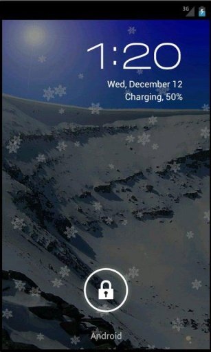 SnowFall HD Live Wallpap...截图4