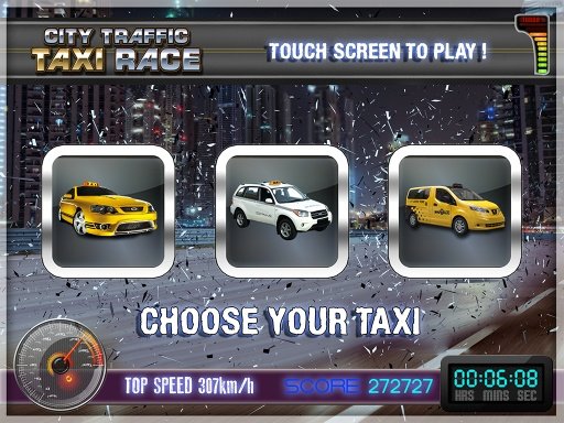 City Traffic Taxi Race截图3