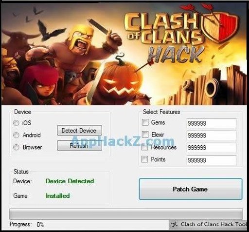 Clash Of Clans Play Cheats截图2