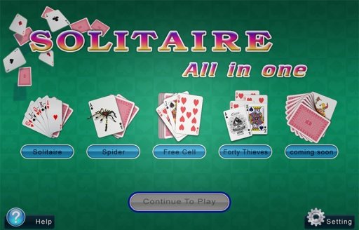 Solitaire 4 In 1截图1