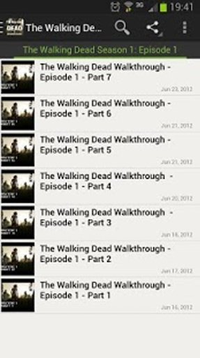 Walking Dead Episode 1 Guide截图1