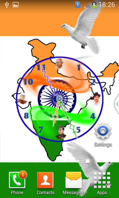 Republic Day Clock截图1