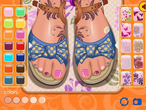 Toe nail design截图3