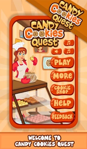 Candy Cookie Quest-Candy games截图6