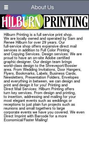 Hilburn Printing截图1