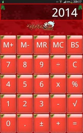 SCalc theme Christmas截图3