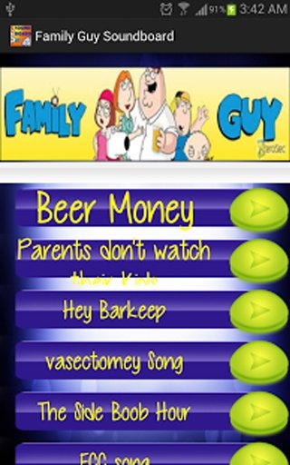 What Family Guy Character R U截图11