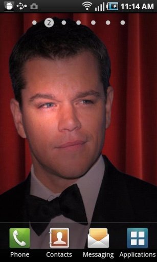 Matt Damon Live Wallpaper截图2