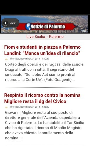 Notizie di Palermo截图3