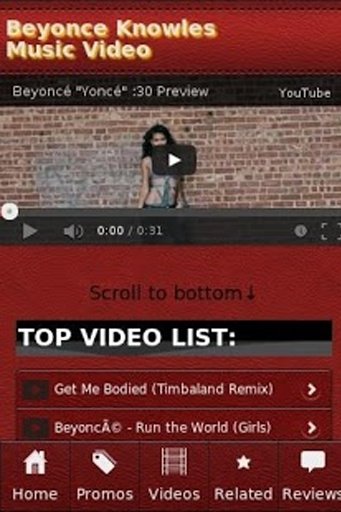 Beyonce Knowles Music Video截图2